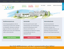 Tablet Screenshot of lahoe.de